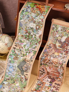 FANGDAO | Vintage Miniature Street Scene Stress-Relief Stickers