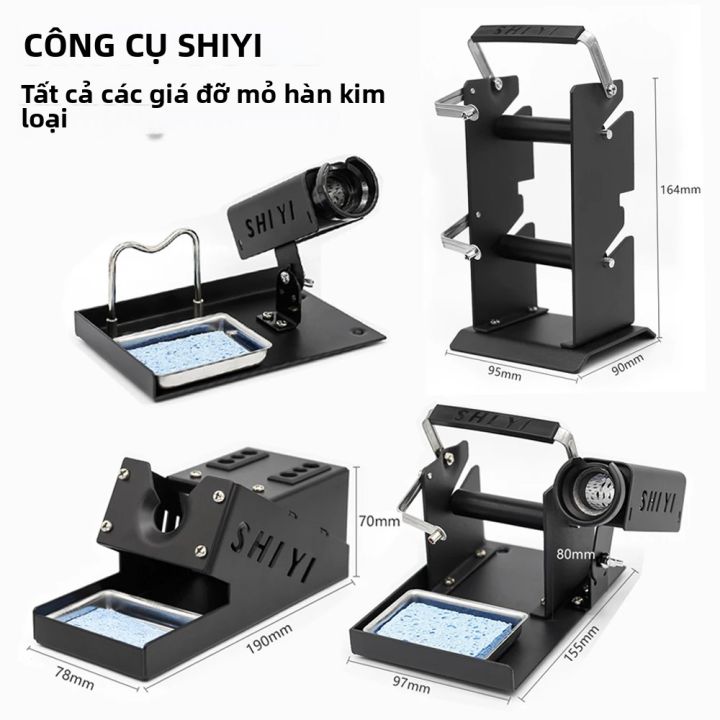 Đế Hàn Điện Bằng Kim Loại Chất Lượng Cao Có Bọt Biển Làm Sạch Hỗ Trợ Dây Hàn Bền Thiết Bị Thông Minh Tương Thích