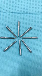 PIORPOY 10 Cái Nha Khoa Thép Không Gỉ Bur Mandrel Soflex Loại RA Shank Composite Dụng Cụ Màu Bạc Đường Kính 235mm Cho Nha Khoa