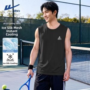 Warrior | Gray Breathable Ice Silk Mens Vest
