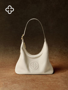 Italian Genuine Leather Hobo Tote Small Size