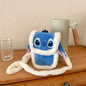 Mini Crossbody Velvet Bag for Women Single Shoulder Coin Purse Fashionable Magnetic Buckle Closure Leisure Style Teenager Suitable