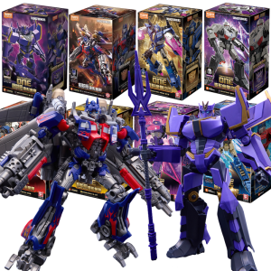Original Blokees Transformers Optimus Prime The Fallen Shockwave Building Block Sentinel Prime Megatron Scourge Movie Toys Gifts