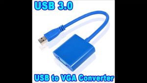Cáp chuyển đổi tín hiệu USB sang VGA chất lượng cao