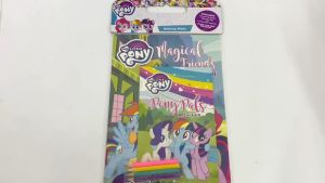 My Little Pony Activity Pack with Colouring Book Activity Pad & Colour Pencils For Kids