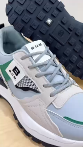 BUM Equipment Womens Shoe B89043/B89044 Black/Grey - Kasut Wanita Kasual Selesa Sneakers