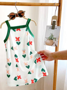 Breathable Ice Silk Girls Dress