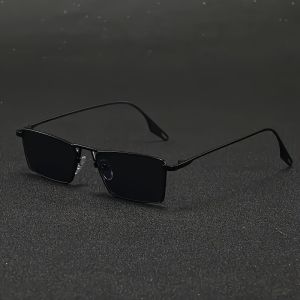 Chic Womens Rectangular Metal Fashion Glasses for Daily Wear,Commuting Vacations & College Parties
