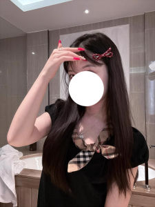 American Sweet And Spicy Girl Design Sense Bow Tie Short Sleeve T-Shirt Womens Summer Slimming Super Beautiful Short Style Shoulder Top