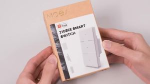 MOES | MOES Tuya Zigbee Smart Wall Light Switch Star Grand Series US Push Button APP Remote Voice Control Work with Alexa Google Home