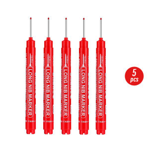 Bút Đánh Dấu Đầu Dài Lỗ Sâu 20mm 1/20 Chiếc Chống Nước Kim Loại Dùng Để Đục Lỗ Trang Trí Đa Năng Cho Phòng Tắm Đồ Gỗ