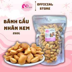 500g Bánh Gấu Nhân Kem Thiên Hồng
