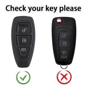 Auto Protector Fob for Ford Focus 3 4 Mondeo MK3 MK4 Fiesta Ecosport Kuga ST C-Max B-Max TPU Car Remote Key Case Cover Shell