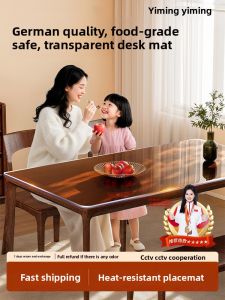 YIMING | Transparent Silicone Waterproof Oil-Resistant Heat-Resistant Table Mat