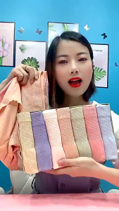 [MALAYSIA READY STOCK] 7pcs/Set Women Plus Size High Waist Colourful Women Underwear Panties