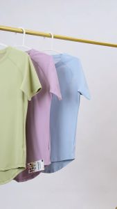 Hens Baju T-Shirt Dry Fit Kaos Olahraga Wanita Yoga Aerobic Zumba(BPP)