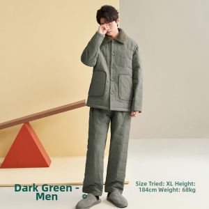 Thermal Warm Cotton Fleece Pajamas