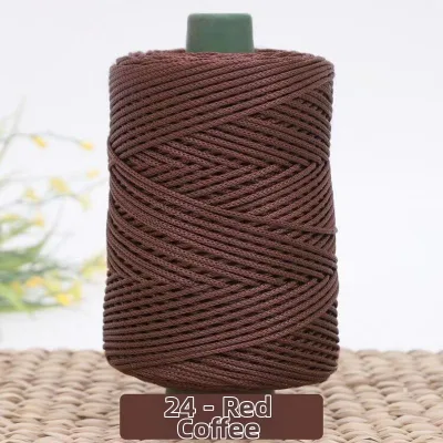 Lightweight Ice Silk Hollow Bright Yarn Coarse Thread