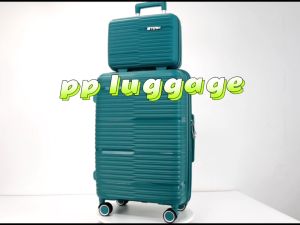 FIMA Suitcase Luggage with 20/24/28)+14 Inches Lightweight Suitcase Travel Hand Luggage PP Material Travel Bag for Women Luggage Sale 20 to 30kls Malita Travel Bag buy 1 take 1 luggage bag Free gift 14in Suitcase luggage for travel 行李箱套装