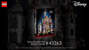 [BrickStory] LEGO Disney Princess Beauty and the Beast Castle (43263)(2916 Pieces)