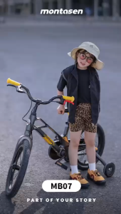 Montasen Kids Bike MB07 16 | 18 Inch Magnesium Durable Frame Kids Bicycle Outdoor Light Weight Bike