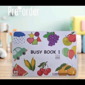 Busy Books for Toddlers 7 Activities VELCRO Book 2.5 yrs +