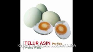 TELUR ASIN SUPER TELOR ASIN TELUR ASIN KUALITAS SUPER SALTED EGG 10 PCS