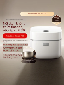 Miui | Nồi Cơm Cao Tần Áp Suất Mijia P1 3L Lõi Titan Không Lớp Phủ (0-Coating) Kết Nối App Mijia