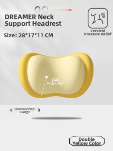 ZHIMENGREN | Ergonomic Adjustable Neck Pillow for Office and Gaming Chairs