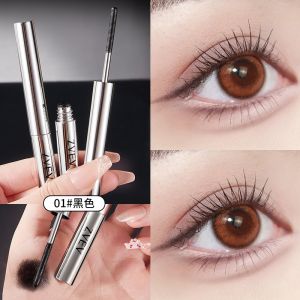Waterproof Long-lasting Curling Mascara for Women Non-smudging Foundation Setting Mascara ZVEV Fibre Lengthening Curling Mascara