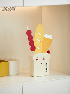 Wozoom Luxury Home TV Cabinet Wine Bar Decorations Living Room Entrance Cream Style New Year Ornaments Simple Modern Wood