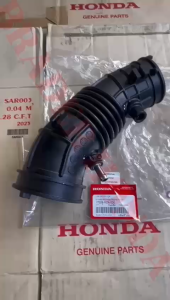 SELANG HAWA PIPA FILTER UDARA MESIN HOSE AIR FLOW CRV GEN 3 RE1 RE3 2400 24 CC 2007 2008 2009 2010 2011 HONDA 17228-RZA-000 ASLI ORIGINAL CLEANER MESIN ELEMENT CHAMBER TUBE PIPE KARET BELALAI GAJAH