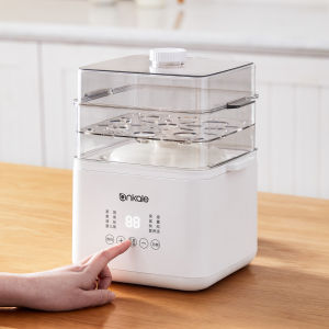 ankale电炖锅1L隔水炖锅煲汤锅燕窝炖盅智能全自动陶瓷小炖锅