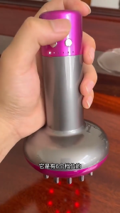 XIAOMI Portable Electric Meridian Brush USB Rechargeable 6 Speed Microcurrent Vibration Heating Therapy Body Massager 电动经络刷