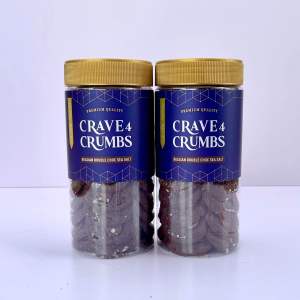 🔴 Belgian Double Choc Seasalt Cookies 🔴 LESS SWEET