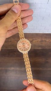 BISA COD! Jam Tangan Cewek Wanita Dewasa Rantai Fashion Import Murah Mewah BONUS BATERAI CADANGAN!