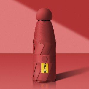 Sun Protection Capsule Umbrella Black Glue