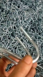 M8 Gesper Silang Berbentuk U Ganda / Klem Pipa Rumah Kaca / Pipe Clamp Pipa