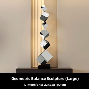 ZHONGGE | Modern Luxury Geometric Metal Decorative Accessory