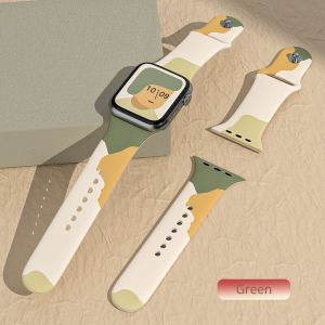 Mix Color Silicone Watch Strap Bracelet Belt For Applle Watch Band 41mm 45mm 44mm 40mm 42mm 38mm For i Watch