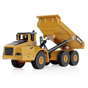 HUINA 1/50 High Simulation Alloy Toys Die-cast Navvy Loader Bulldozer Engineering Construction Car Toys for Boys Kids Xmas Gifts