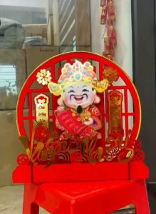 Ông Thần Tài Lắc Đầu Treo trang trí Thần tài để bàn Gọi Tài Lộc Đồ Trang Trí Decor Nhà Cửa(TH)