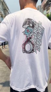 KAOS ATASAN OBLONG DISTRO PRIA DEWASA LENGAN PENDEK GAMBAR DEPAN BELAKANG
