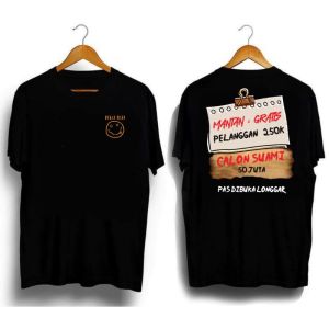 KAOS  T SHIRT TULISAN KATA KATA TERBARU