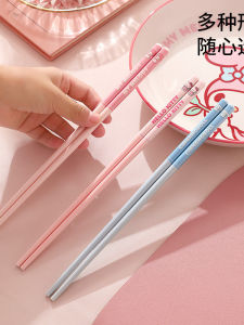 Ceramic Antibacterial Anti Slip High Temperature Resistant Cute Single Person Pair of Chopsticks Dining Utensils Set from China