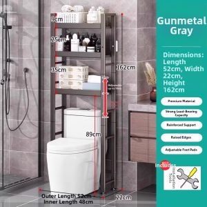 Multi-functional Multi-level Bathroom Storage Rack