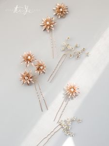 เครื่องประดับผมสไตล์วันหยุดชายหาดดอกทานตะวันขนาดเล็กสำหรับเจ้าสาวสไตล์เกาหลีสไตล์ป่า หมวกทรงกลมประดับดอกไม้สุดสง่างามสำหรับผู้หญิง