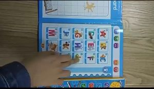 B-BOOK Pronunciation Speaking Learning Book Kid Voice Learning Electric Book with a Smart Logic Pen