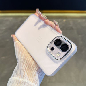 Slim Transparent Silicone Phone Case for OnePlus 13T with Built-in Lens Film Anti-slip Full Cover Protection Simple Fashionable Soft Shell