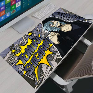 Bandai | Mousepad Bakugou Katsuki My Hero Academia Computer Gamers Locking Edge Non-slip Mouse Pad Large XXL Keyboard PC Desk Mat